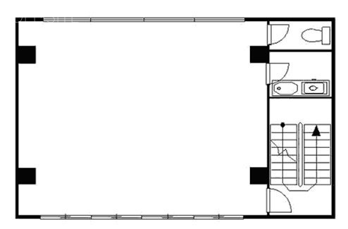 青山NKビル2F 間取り図