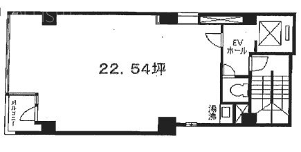 新樹ビル3F 間取り図