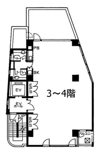 大幸ビル2F 間取り図