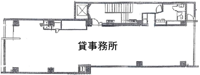 高野(こうの)ビル9F 間取り図