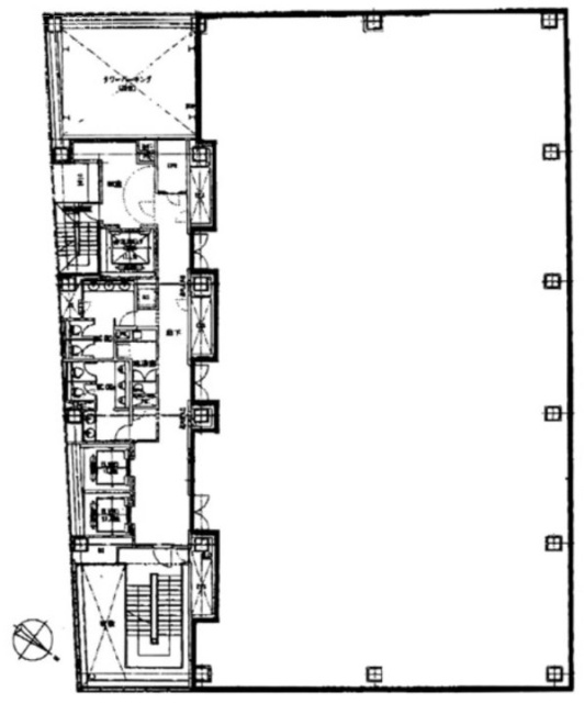 エスエス製薬本社ビル4F 間取り図