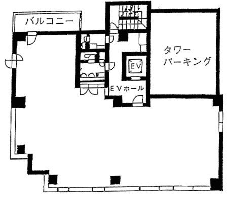 大森YSビル5F 間取り図