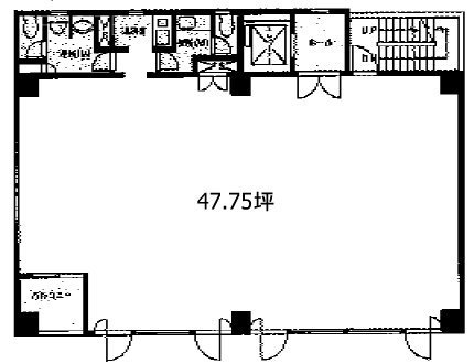 NT日本橋ビル5F 間取り図