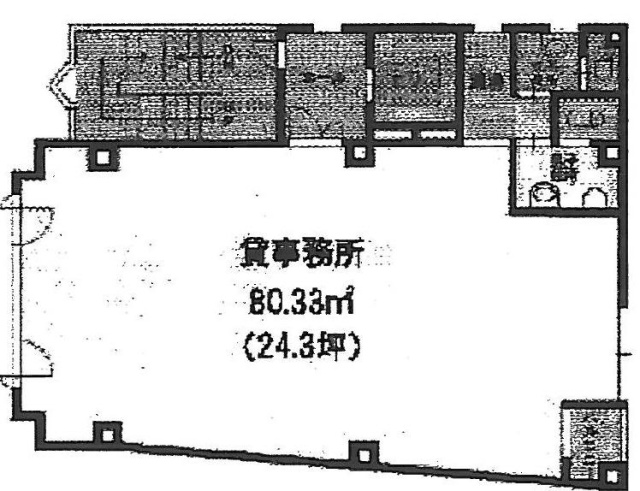 坂詰ビル3F 間取り図