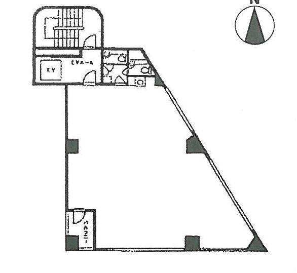 神保町1-4ビル3F 間取り図
