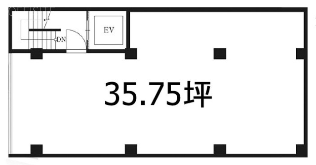 第1小山ビル2F 間取り図