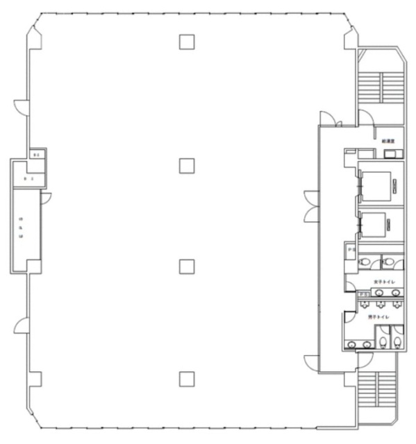 大橋セントラルビル7F 間取り図