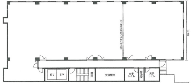 恵比寿スバル(エビススバル)ビル6F 間取り図