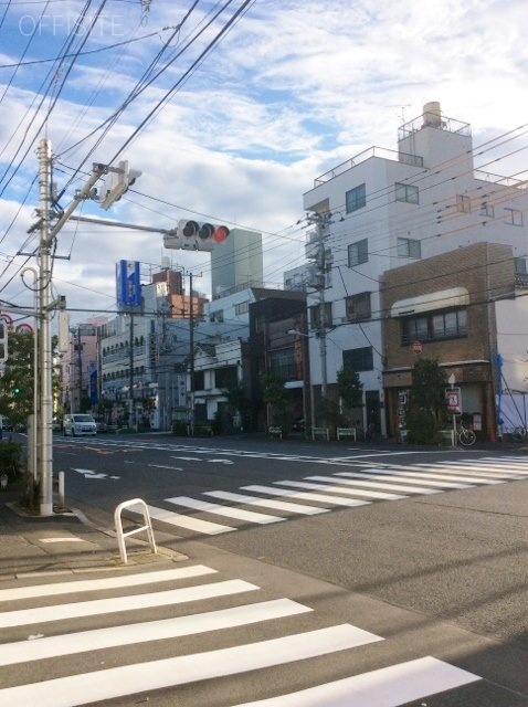 梅舟ビル ビル周辺道路