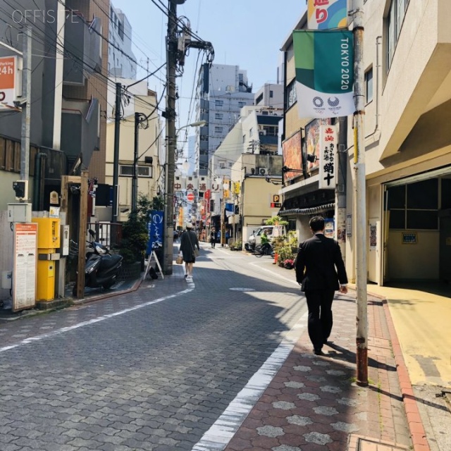 損保ジャパン日本興亜蒲田ビル ビル前面道路