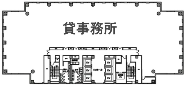 日土地山下町ビル1F 間取り図