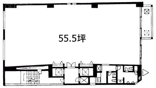 ヘリオスビル9F 間取り図