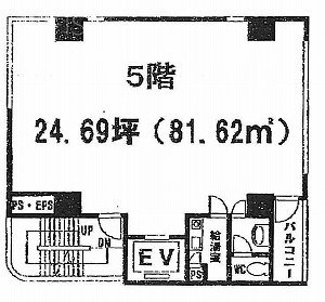 みさきビル1F 間取り図