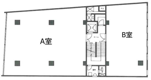 東都赤坂ビルA 間取り図