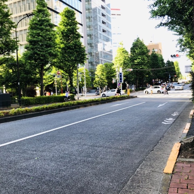 朝日生命日専連ビル 前面道路