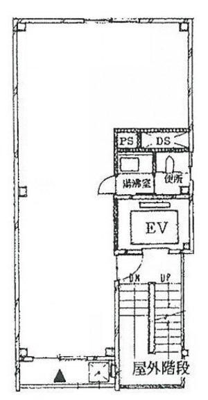 銀座藤ビル4F 間取り図