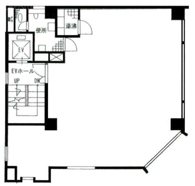 荒川ビル5F 間取り図