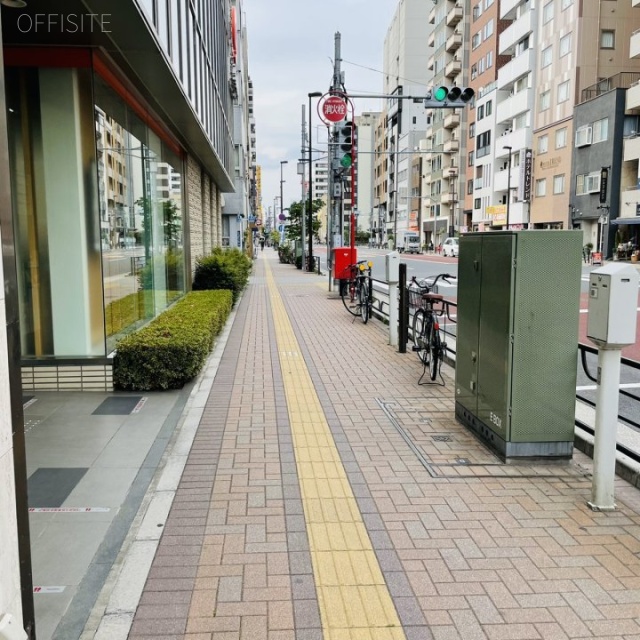 宮後ビル ビル前面道路