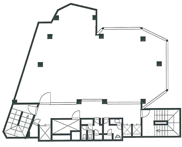 安与ビル5F 間取り図