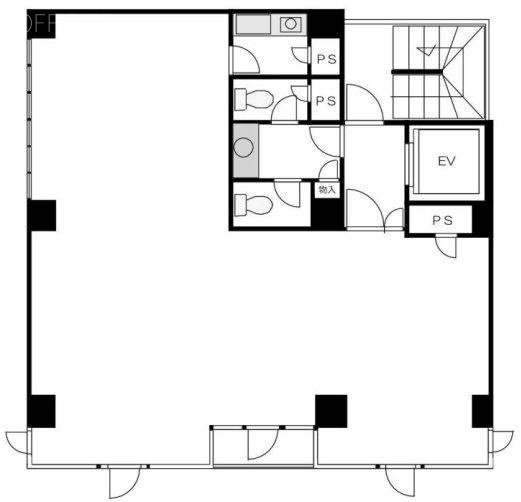 フジテラス大森3F 間取り図