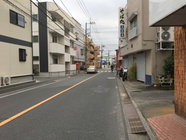 コーポ華ビル ビル前面道路