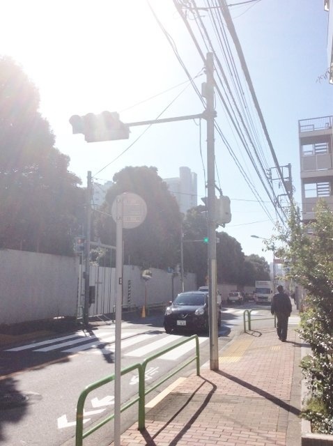 高輪インターコートビル ビル周辺道路