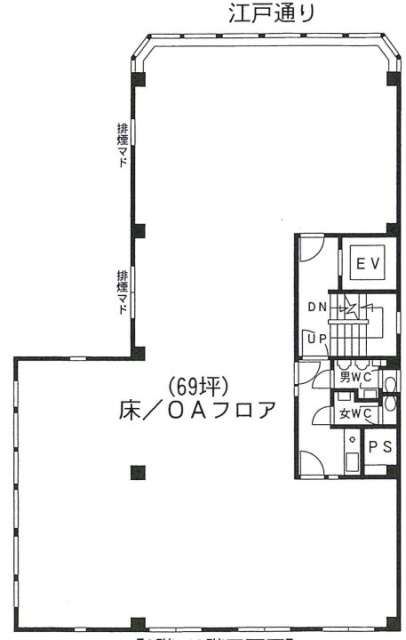 ストークビルヂング本石2F 間取り図