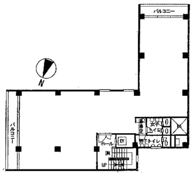 昭和ビルB 間取り図