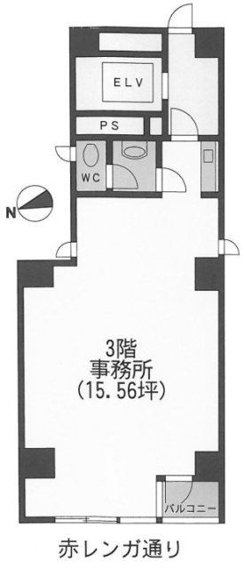木澤ビル2F 間取り図
