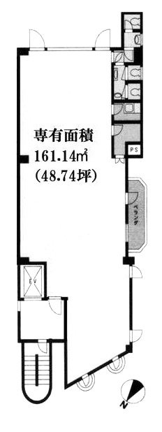 サンライン第14ビル301 間取り図