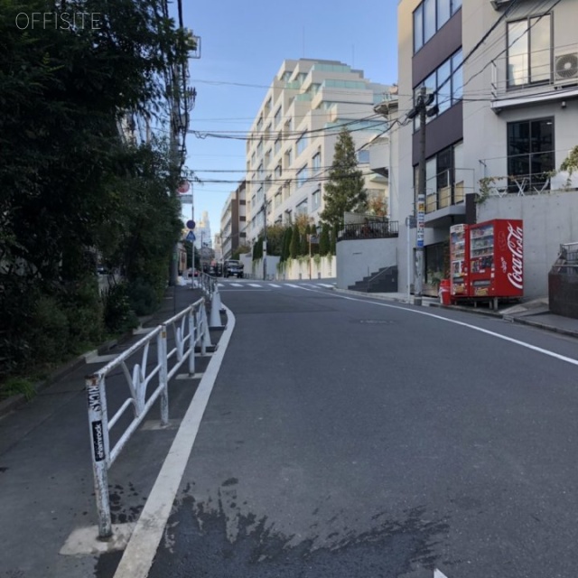 EBISU-HILLSビル ビル前面道路