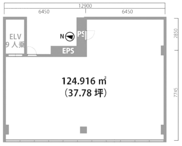 アズマビル2F 間取り図