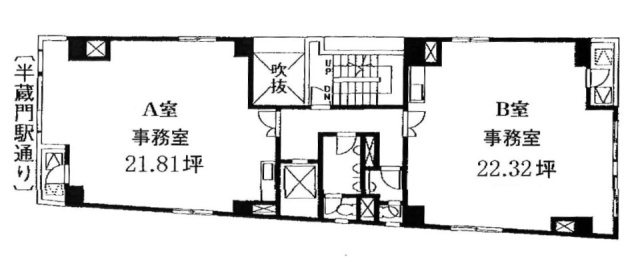 清水ビルA 間取り図