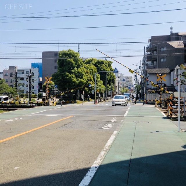 スタイリオ蒲田 ビル前面道路