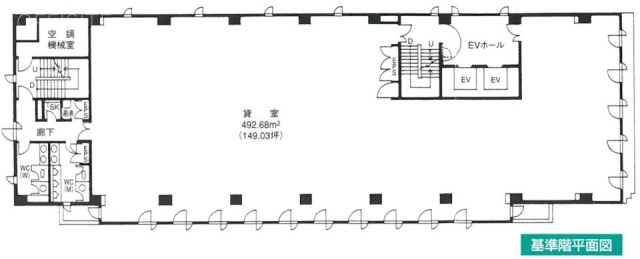 大宮仲町AKビル4F 間取り図