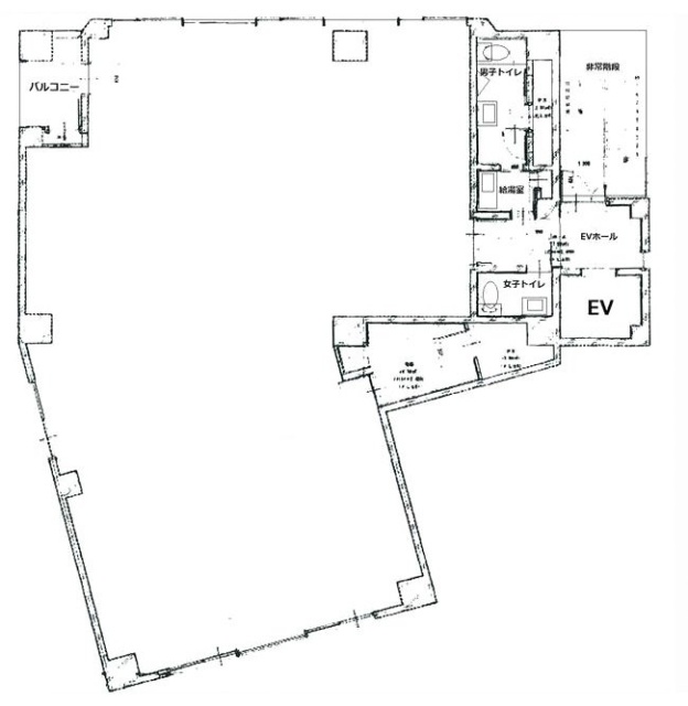 秋葉原花岡ビル2F 間取り図
