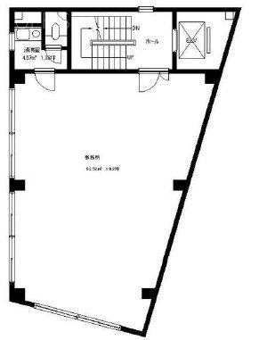 宮島ビル2F 間取り図