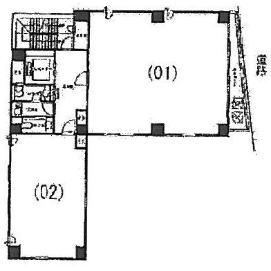 ユニゾ浜松町1丁目ビル701 間取り図