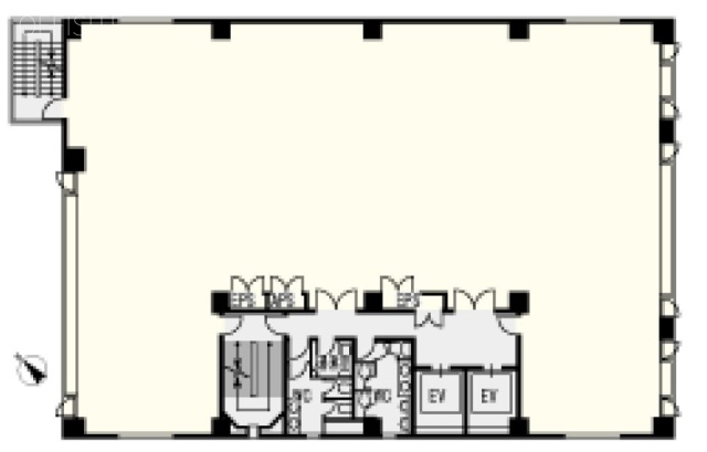 蔵前セントラルビル8F 間取り図