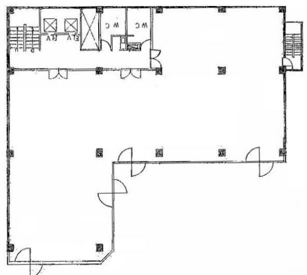 第5中央ビル10F 間取り図