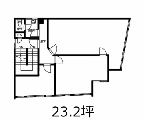 横須賀第1ビル2F 間取り図