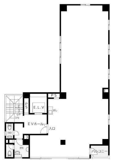 石田ビル3F 間取り図