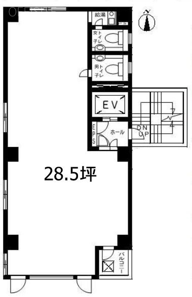 MTKビル4F 間取り図