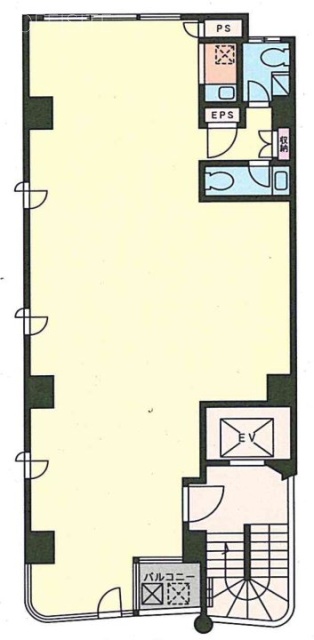 TRUST VALUE六本木一丁目ビル3F 間取り図