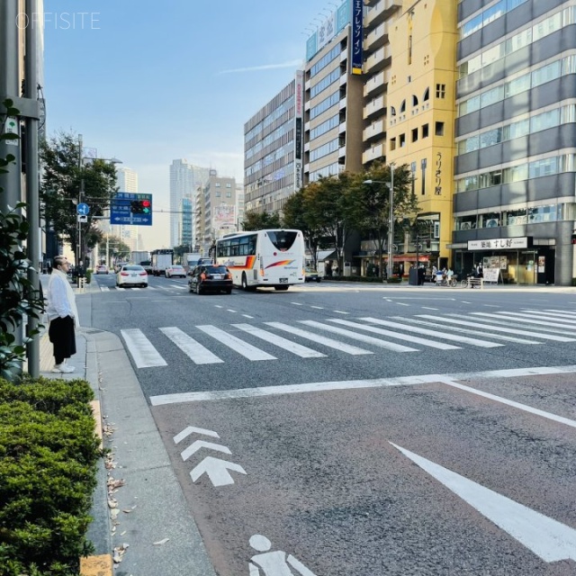 NBF東銀座スクエア 前面は晴海通り