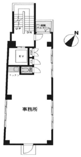 美濃屋ビル3F 間取り図