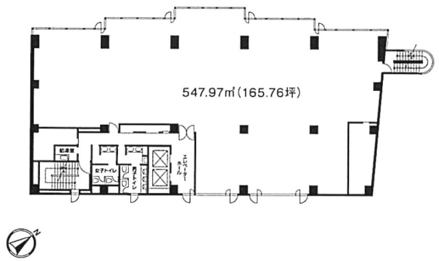 JPR原宿ビル9F 間取り図