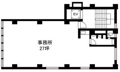 森藤ビル4F 間取り図