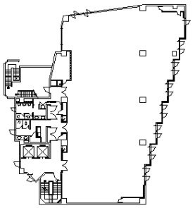 新大塚プラザ6F 間取り図