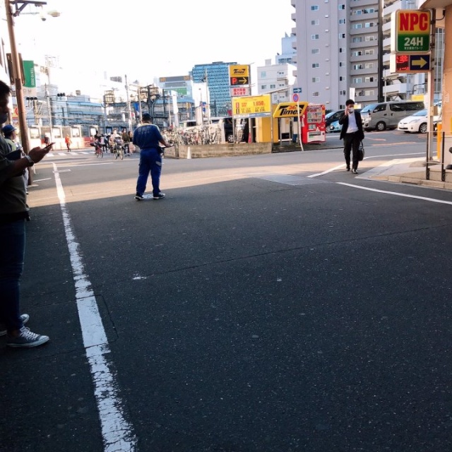 栄成ビル　ビル前面道路